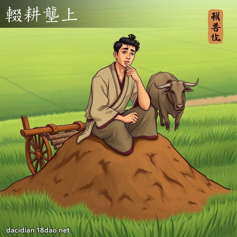 輟耕壟上 - 國語大辭典配圖