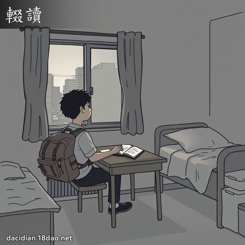 輟讀 - 國語大辭典配圖