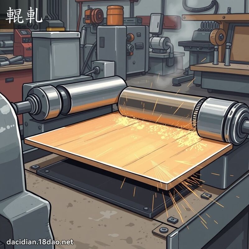 輥軋 - 國語大辭典配圖