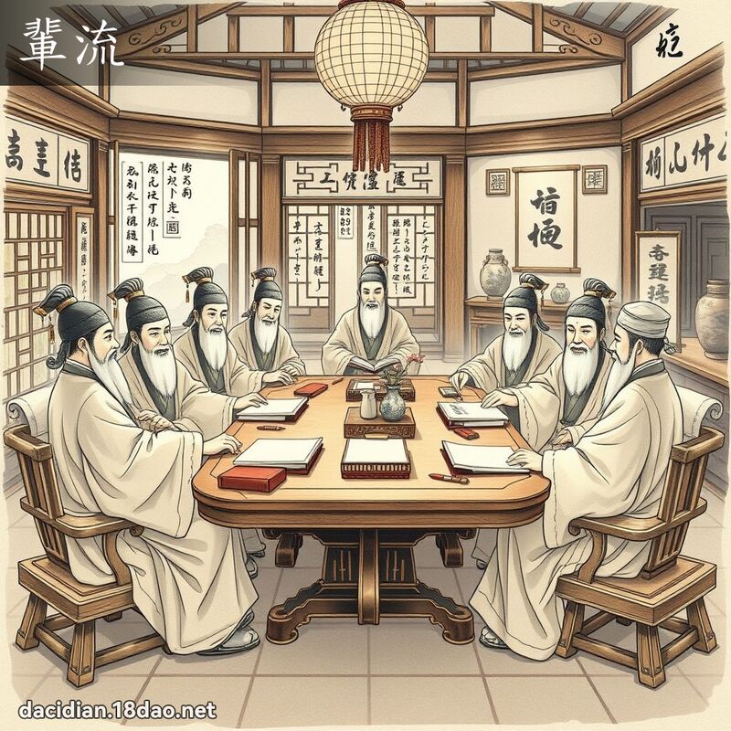 辈流 - 国语大辞典配图