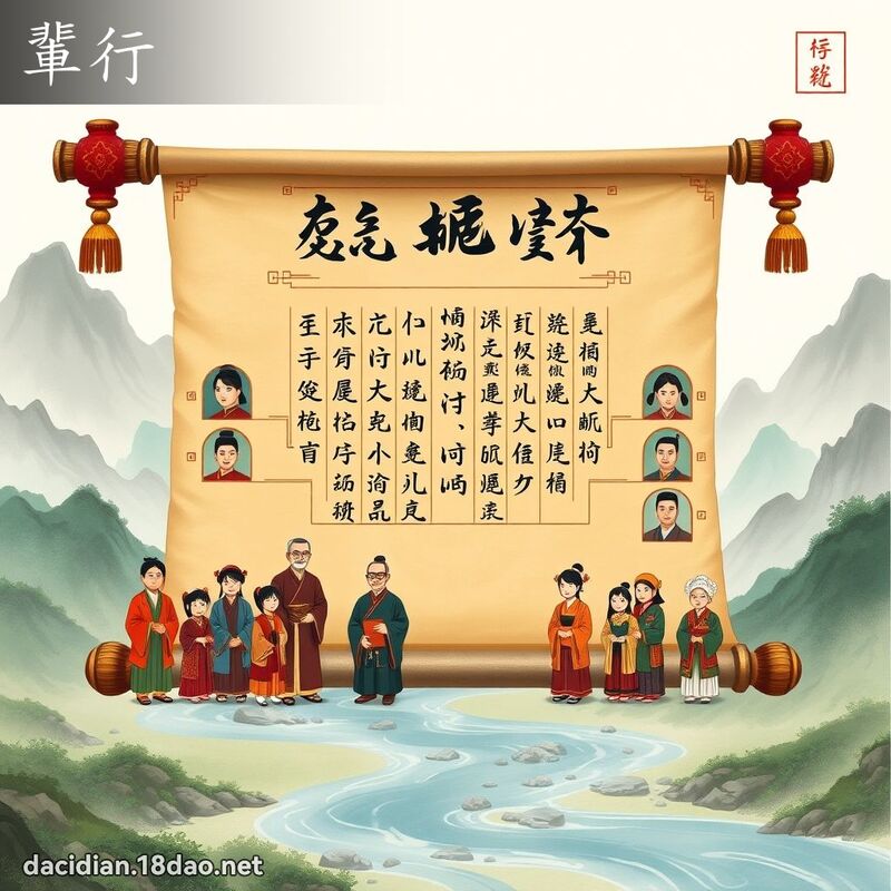 輩行 - 國語大辭典配圖