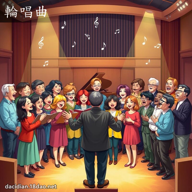 轮唱曲 - 国语大辞典配图