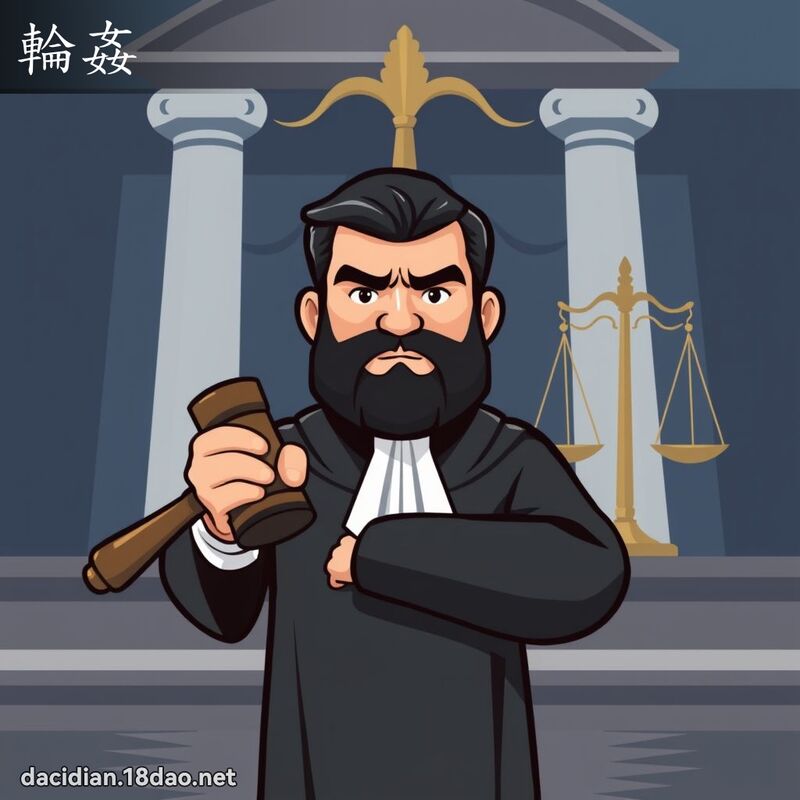 轮奸 - 国语大辞典配图