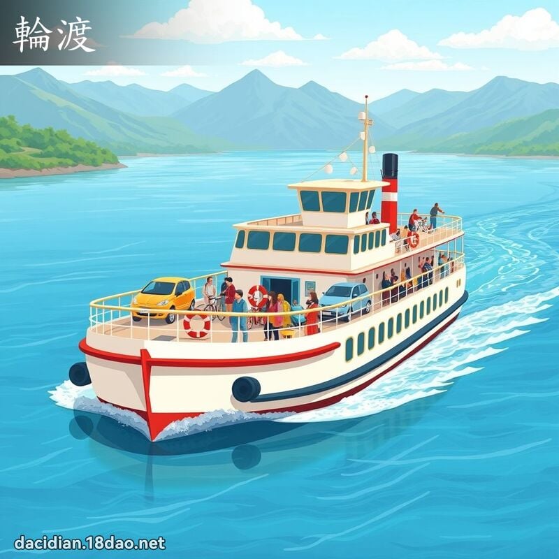 輪渡 - 國語大辭典配圖