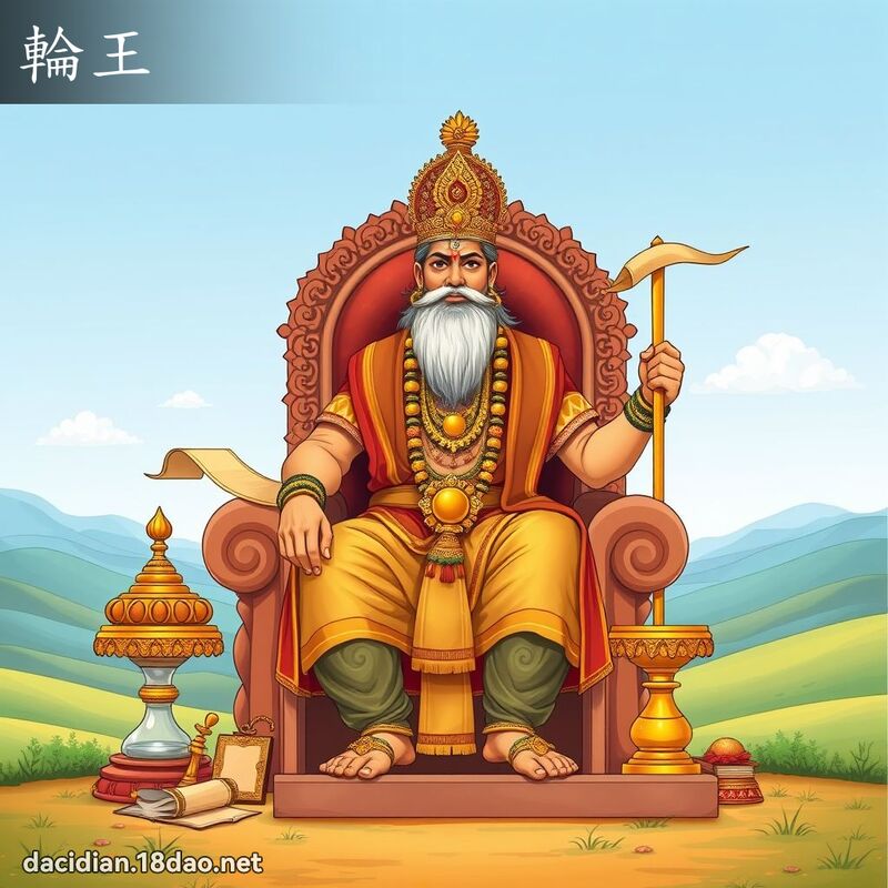 輪王 - 國語大辭典配圖