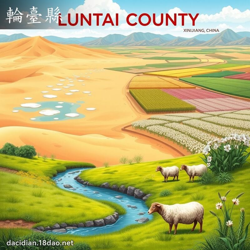 輪臺縣 - 國語大辭典配圖
