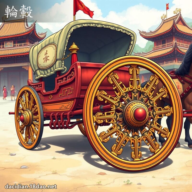 輪轂 - 國語大辭典配圖