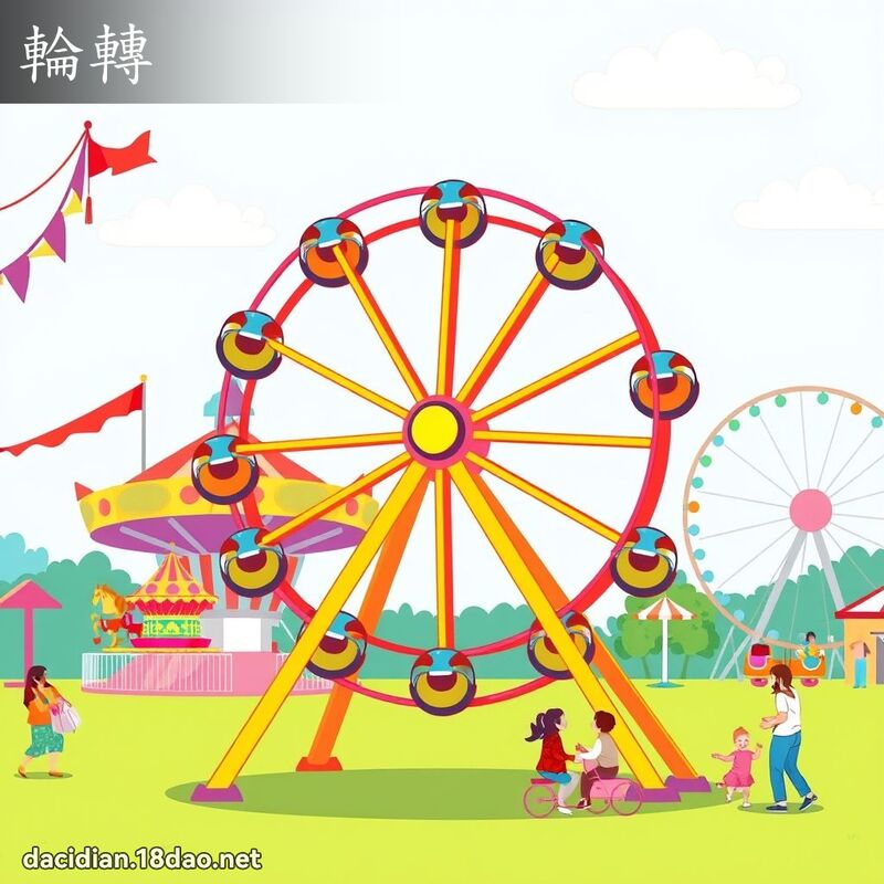 轮转 - 国语大辞典配图