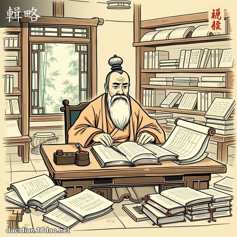 辑略 - 国语大辞典配图