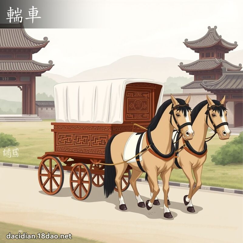 輲車 - 國語大辭典配圖