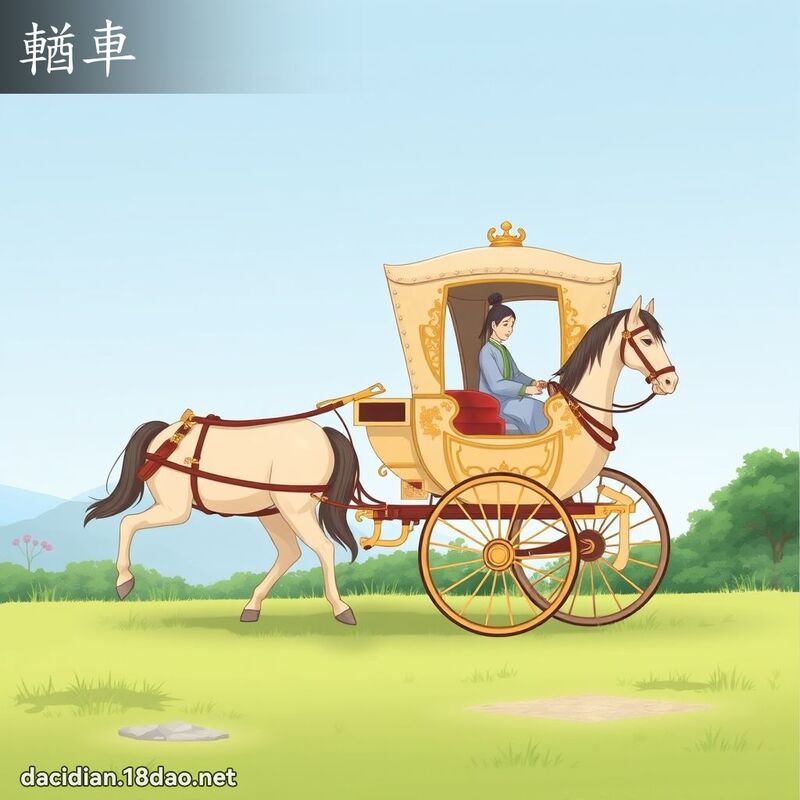 輶车 - 国语大辞典配图