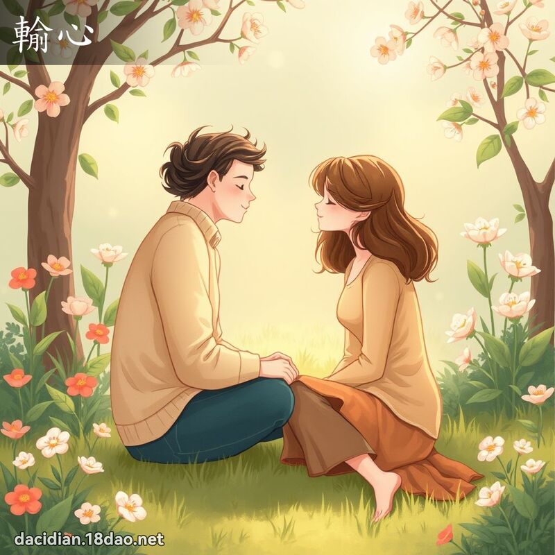 輸心 - 國語大辭典配圖