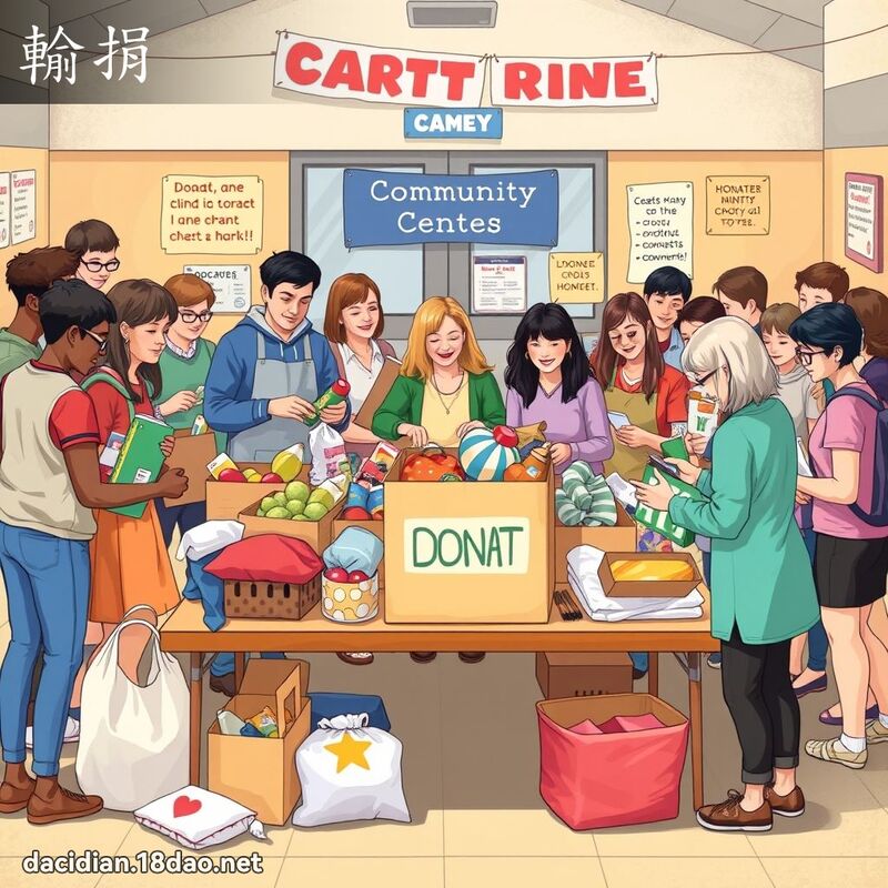 輸捐 - 國語大辭典配圖