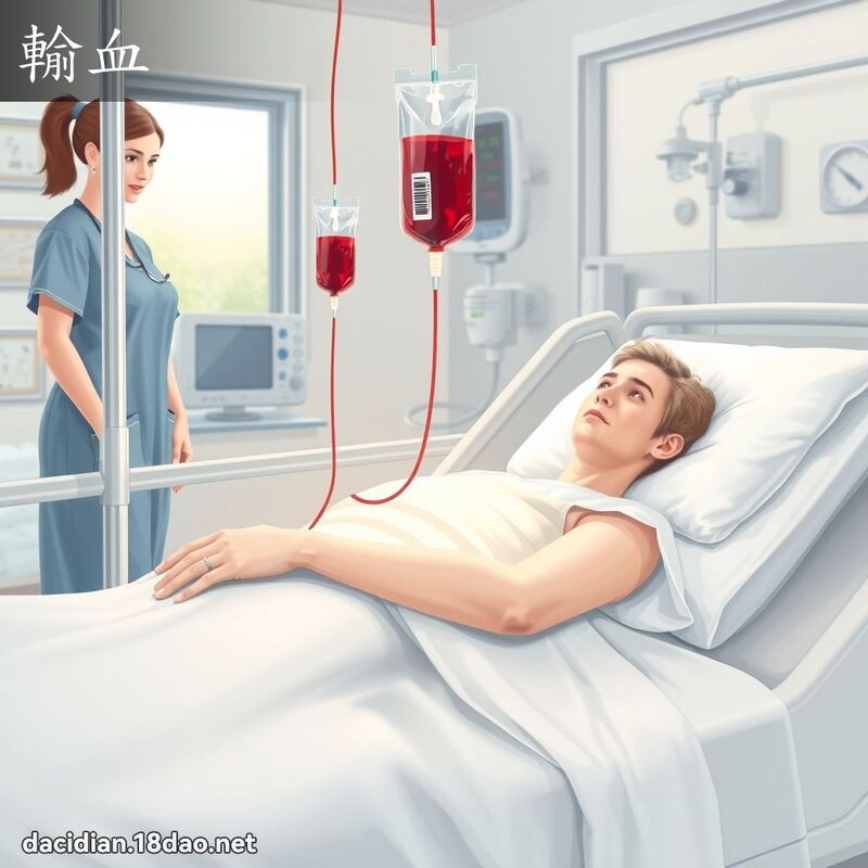 输血 - 国语大辞典配图