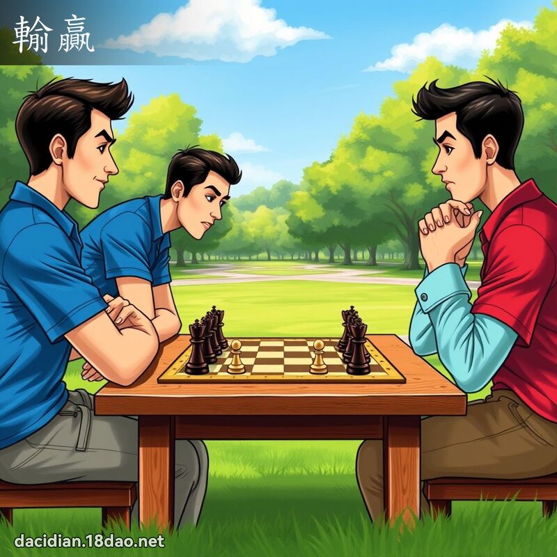 輸贏 - 國語大辭典配圖