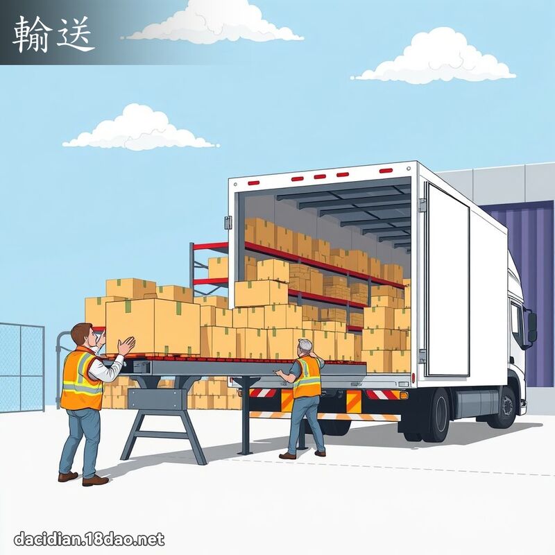 输送 - 国语大辞典配图