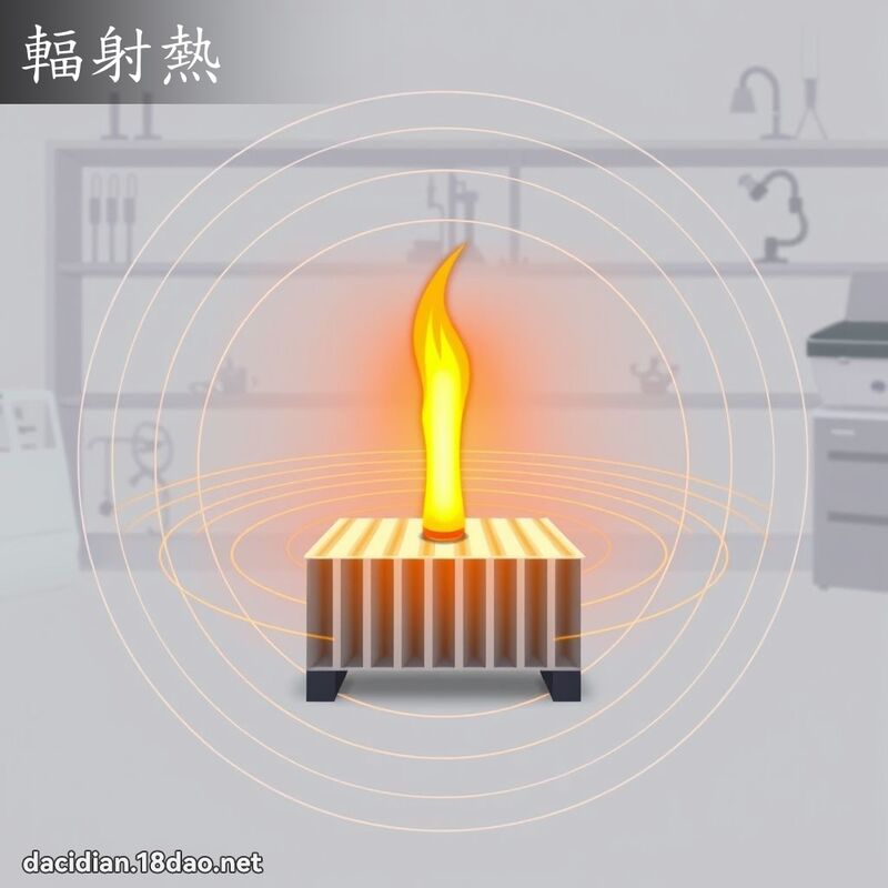 輻射熱 - 國語大辭典配圖