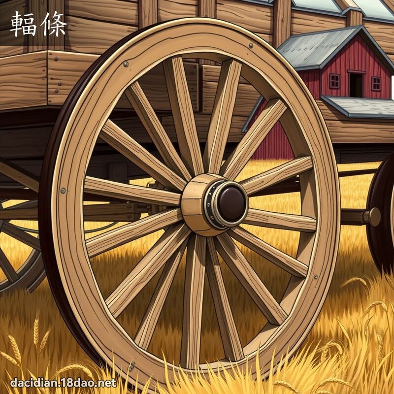 輻條 - 國語大辭典配圖