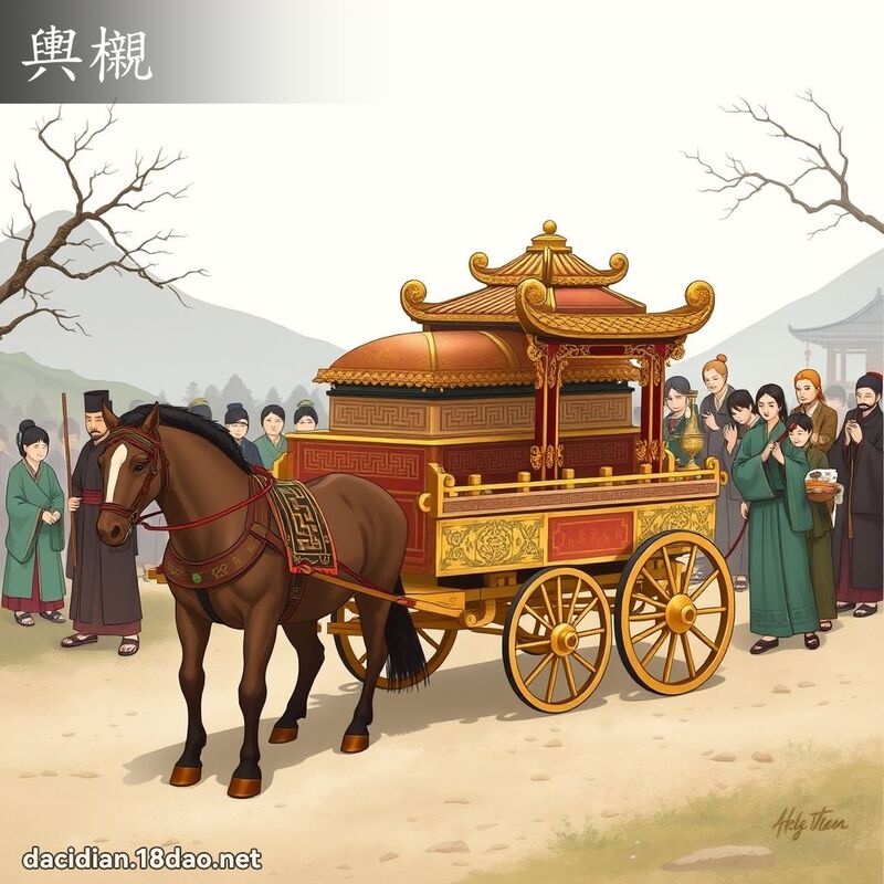 輿櫬 - 國語大辭典配圖