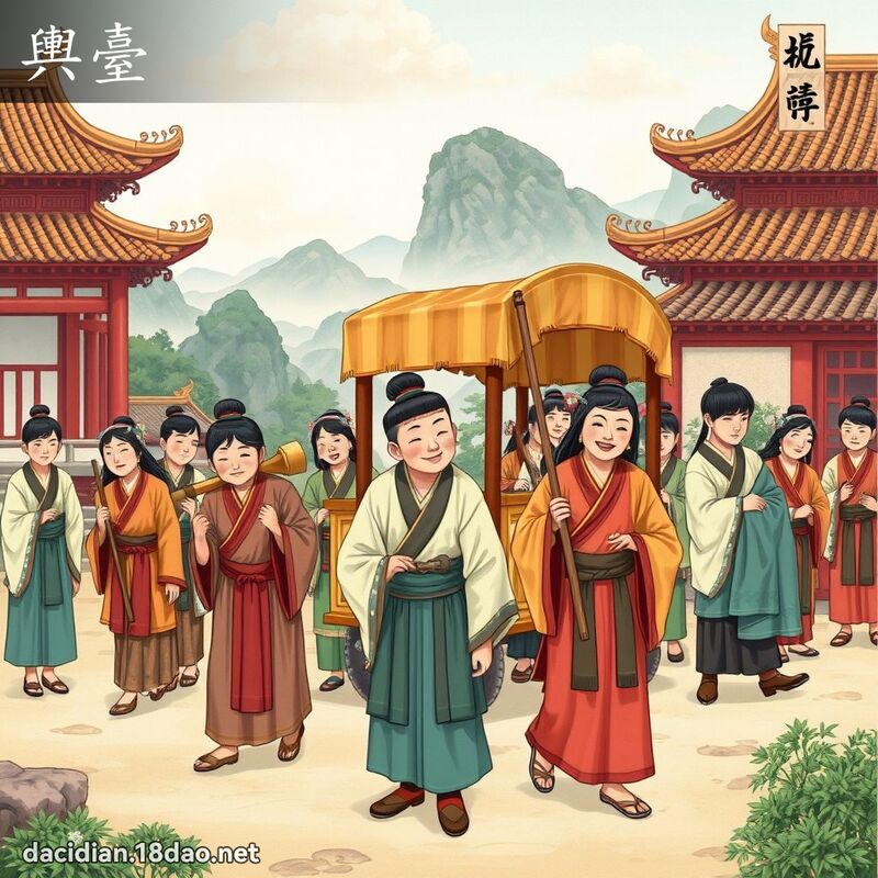輿臺 - 國語大辭典配圖