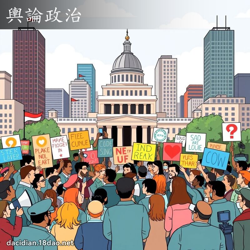 舆论政治 - 国语大辞典配图