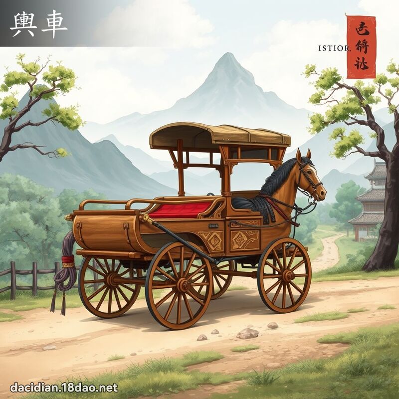 舆车 - 国语大辞典配图