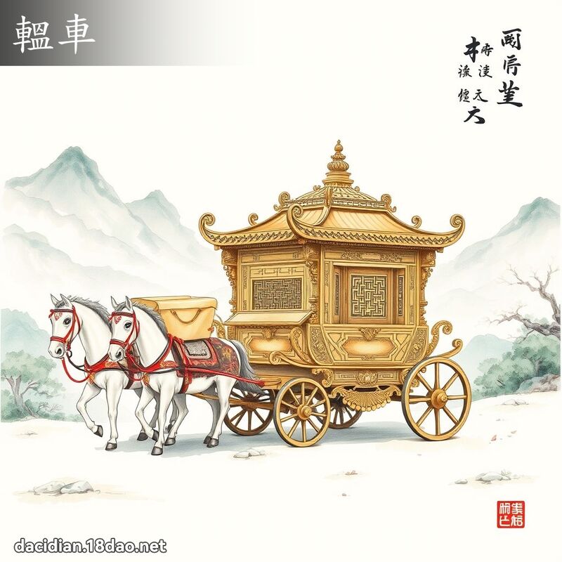 轀車 - 國語大辭典配圖