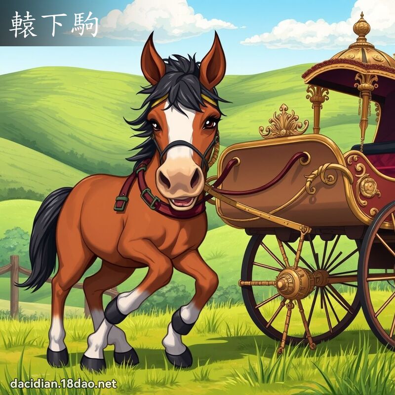 辕下驹 - 国语大辞典配图