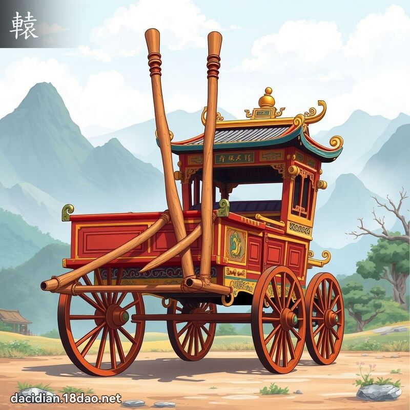 辕 - 国语大辞典配图