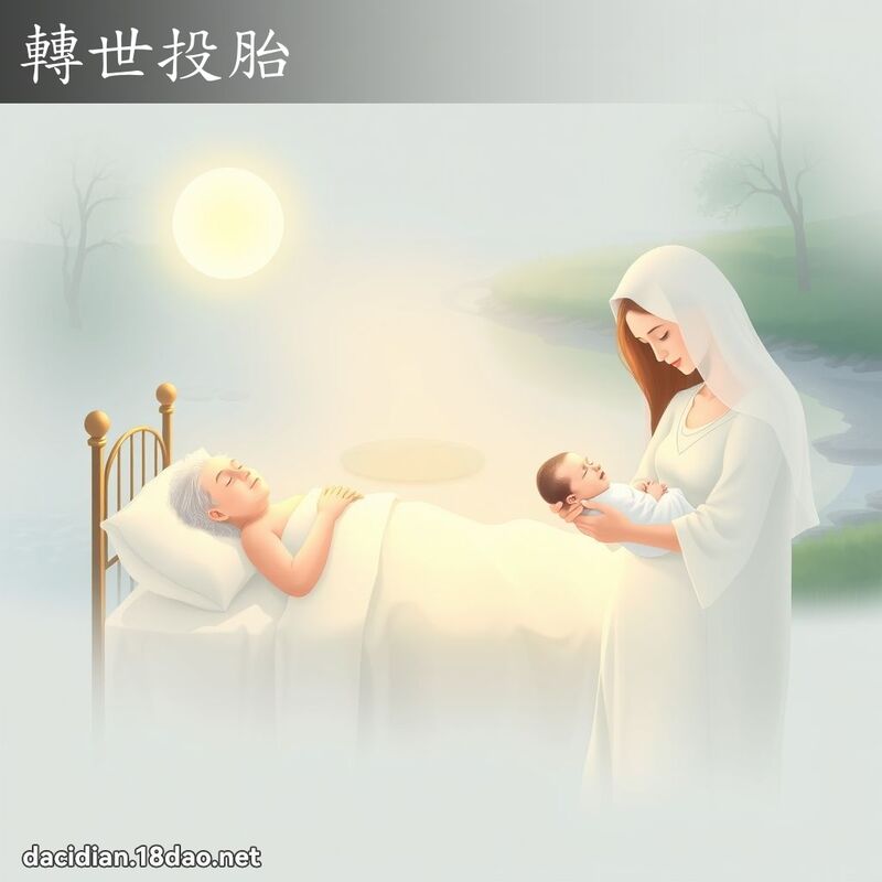 转世投胎 - 国语大辞典配图