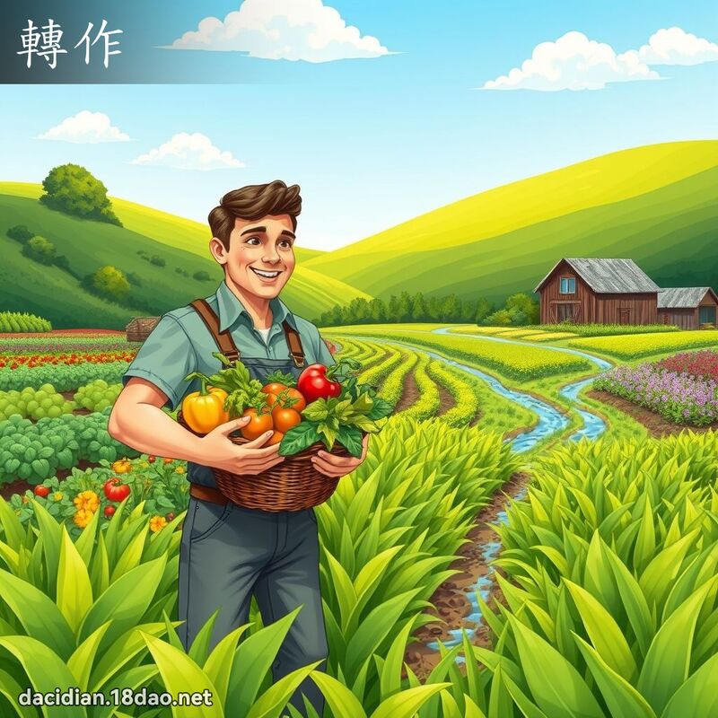 转作 - 国语大辞典配图