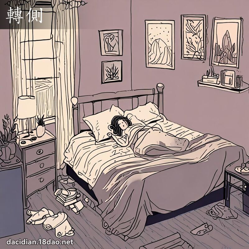 转侧 - 国语大辞典配图