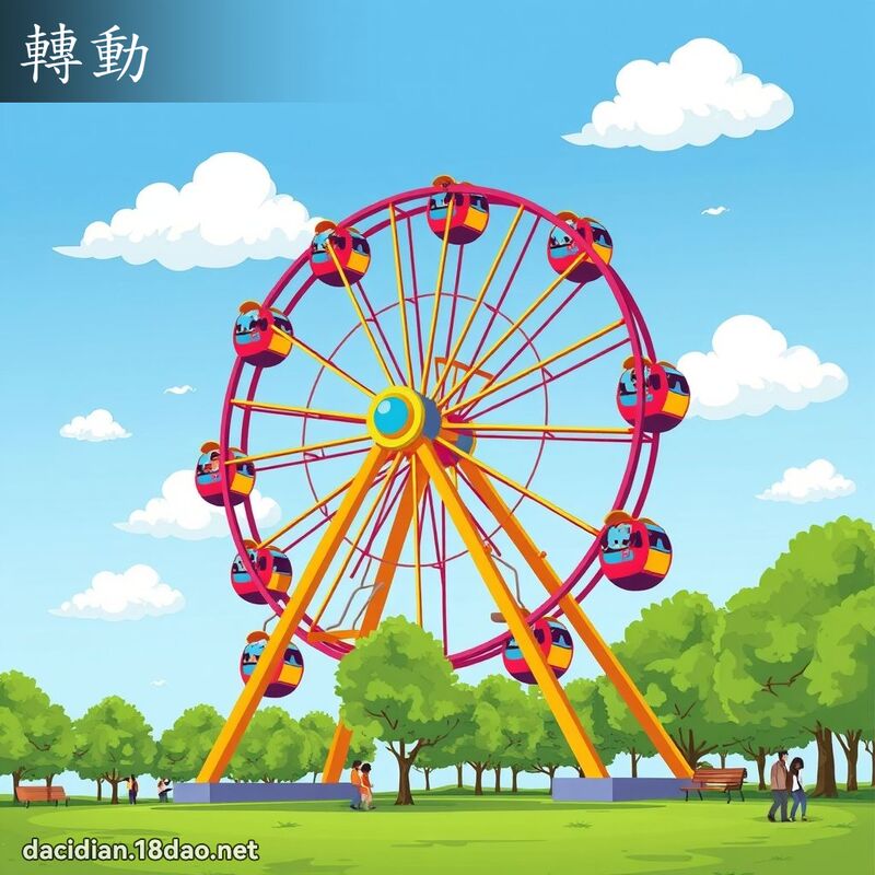 词语: 转动 (多意词)