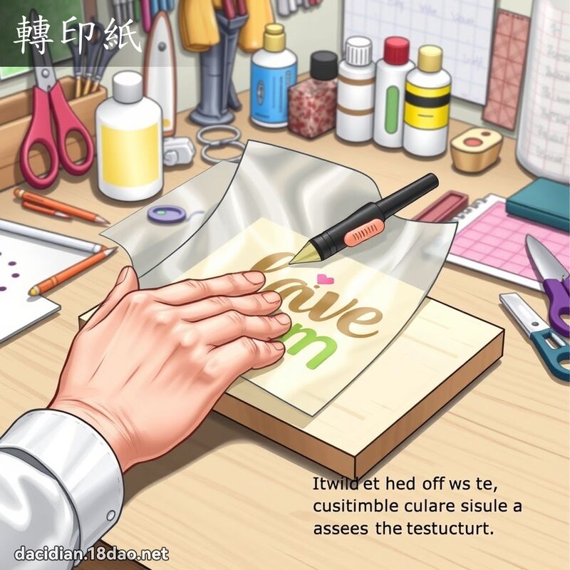 轉印紙 - 國語大辭典配圖