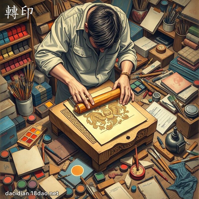 轉印 - 國語大辭典配圖