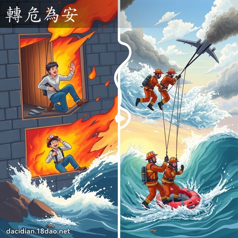 转危为安 - 国语大辞典配图