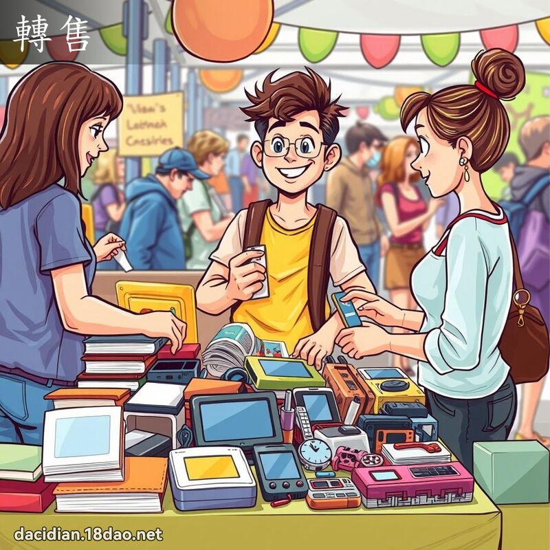 转售 - 国语大辞典配图