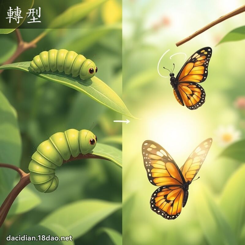 轉型 - 國語大辭典配圖