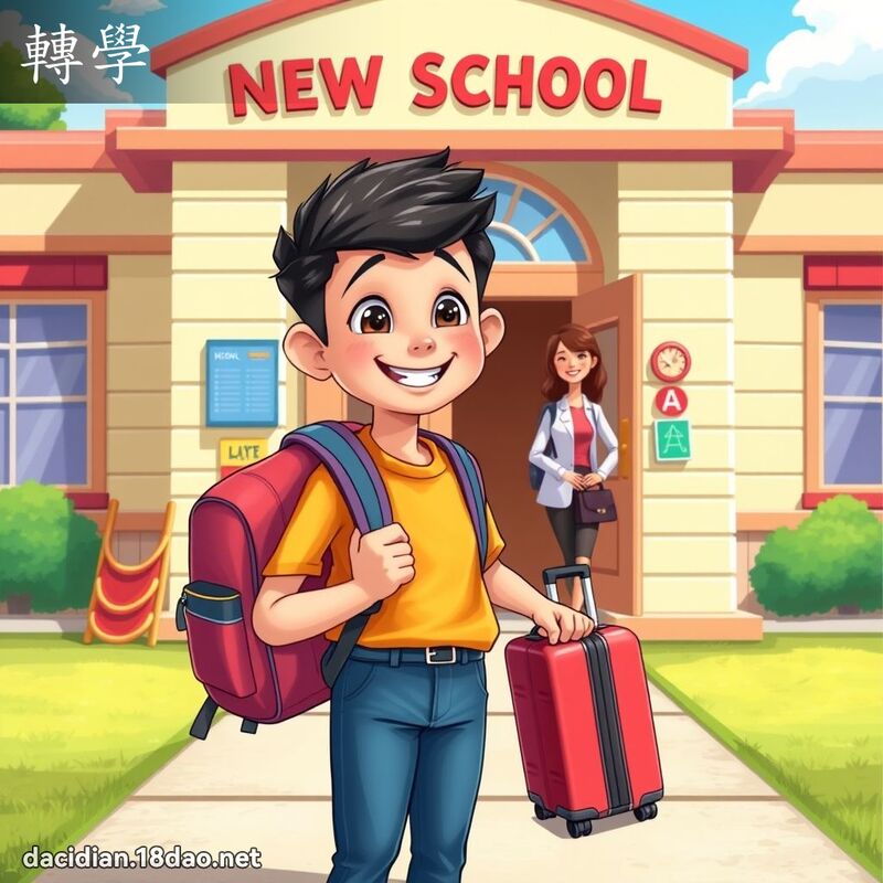 轉學 - 國語大辭典配圖