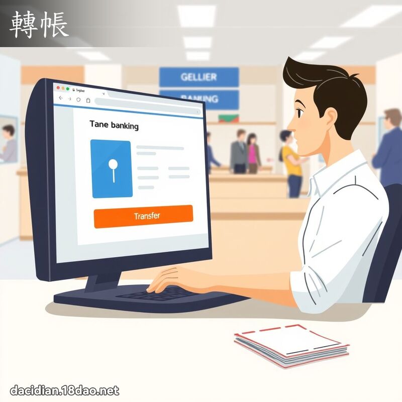 转帐 - 国语大辞典配图