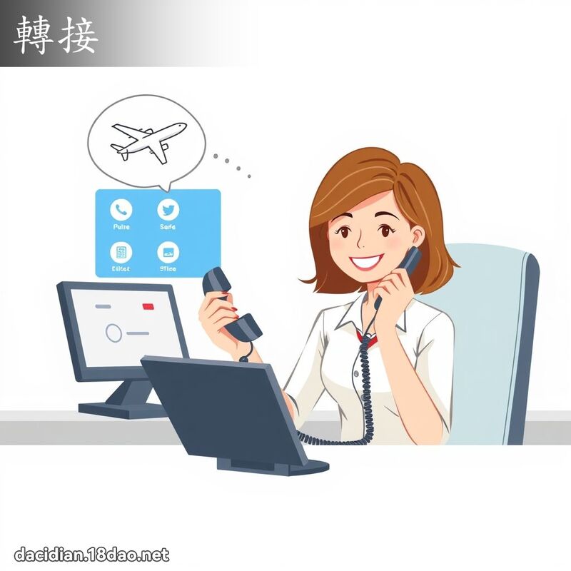 转接 - 国语大辞典配图