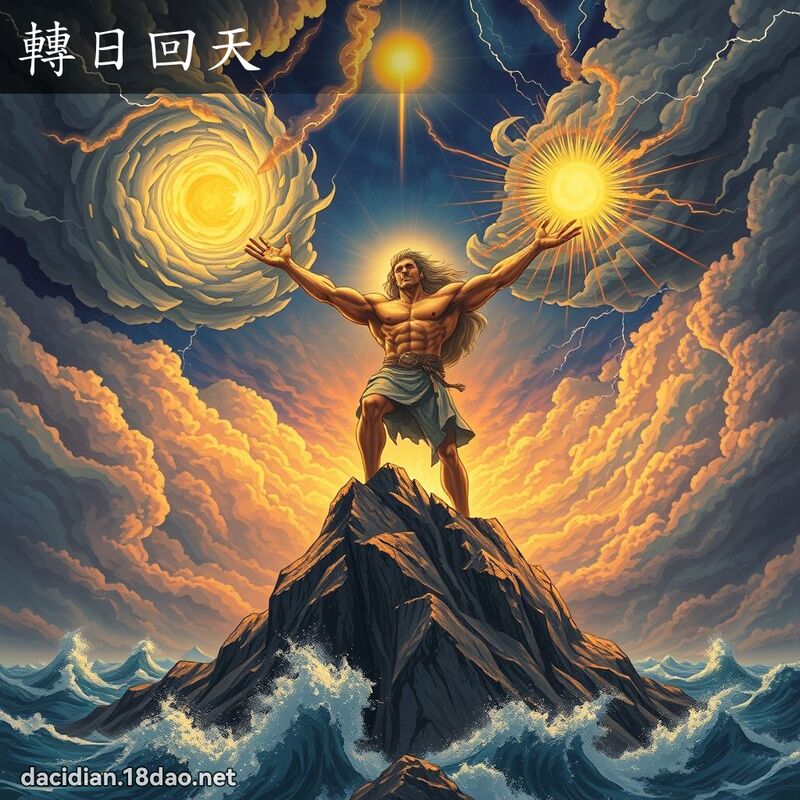 转日回天 - 国语大辞典配图