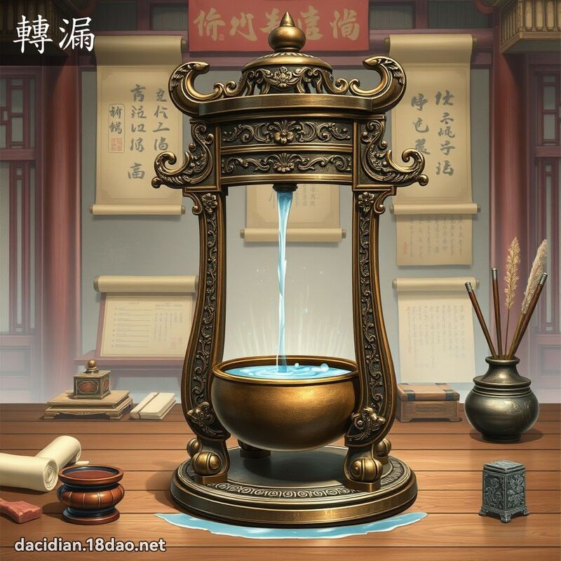 轉漏 - 國語大辭典配圖