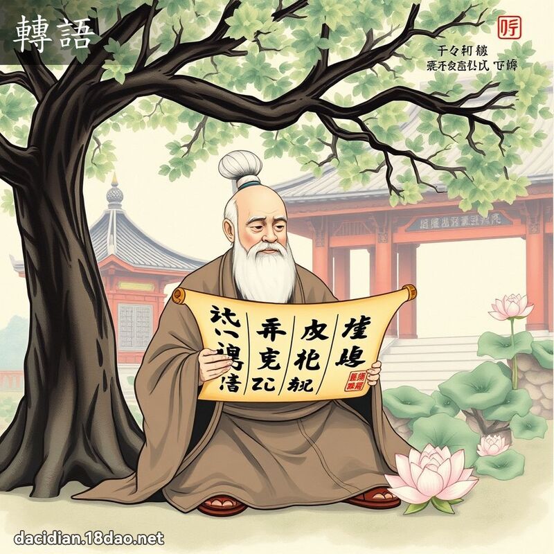 轉語 - 國語大辭典配圖