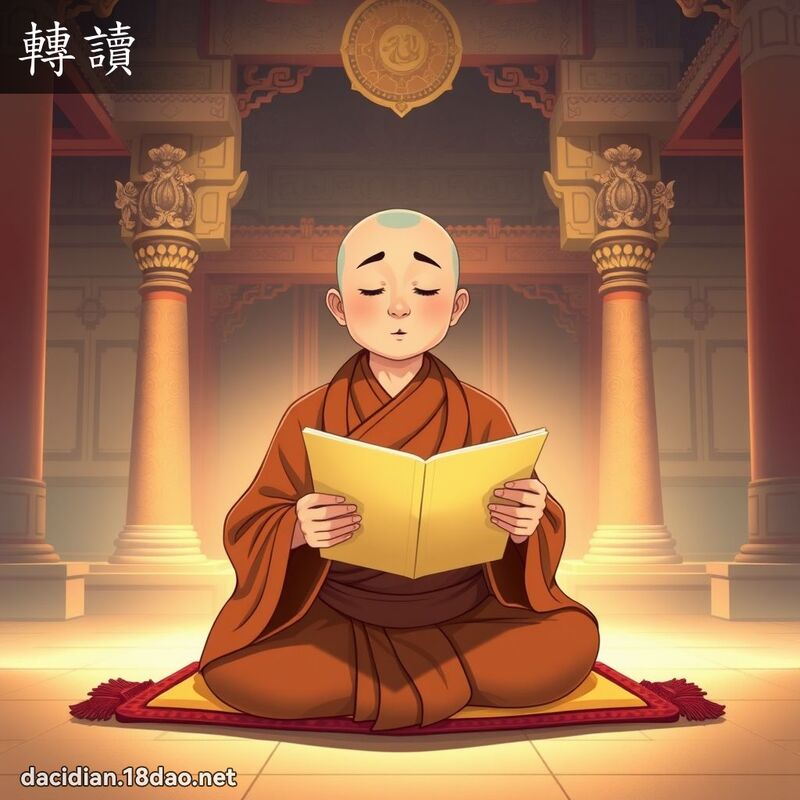 轉讀 - 國語大辭典配圖