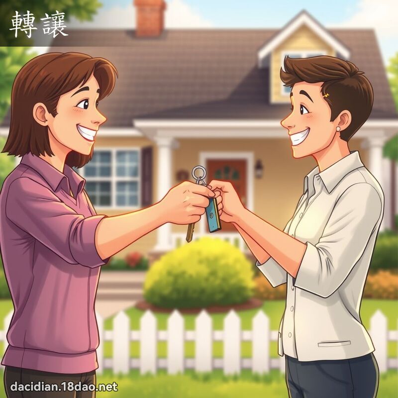转让 - 国语大辞典配图