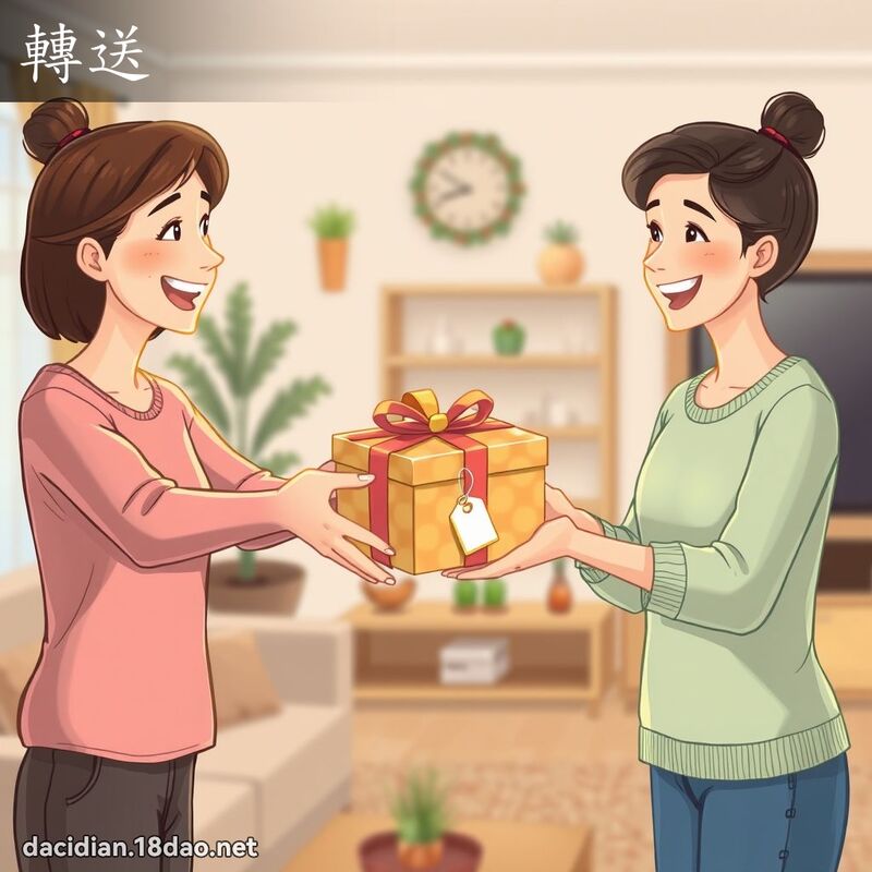 轉送 - 國語大辭典配圖