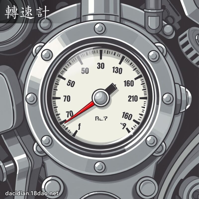 转速计 - 国语大辞典配图
