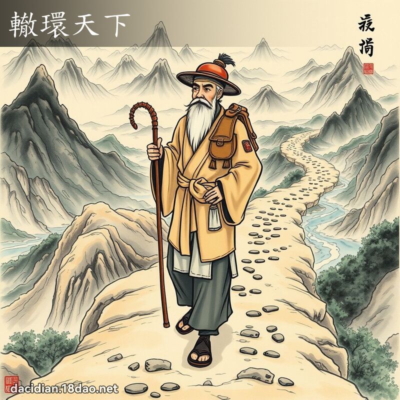 轍環天下 - 國語大辭典配圖