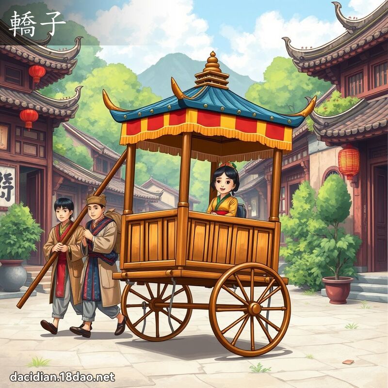 轎子 - 國語大辭典配圖